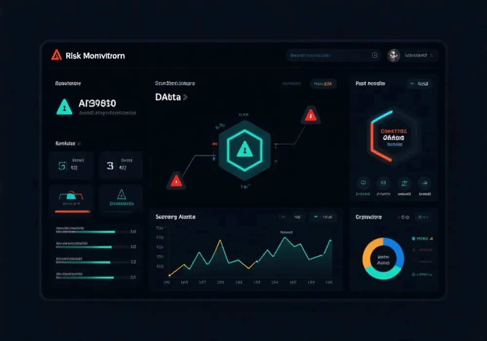 风险监测与异常识别示意图